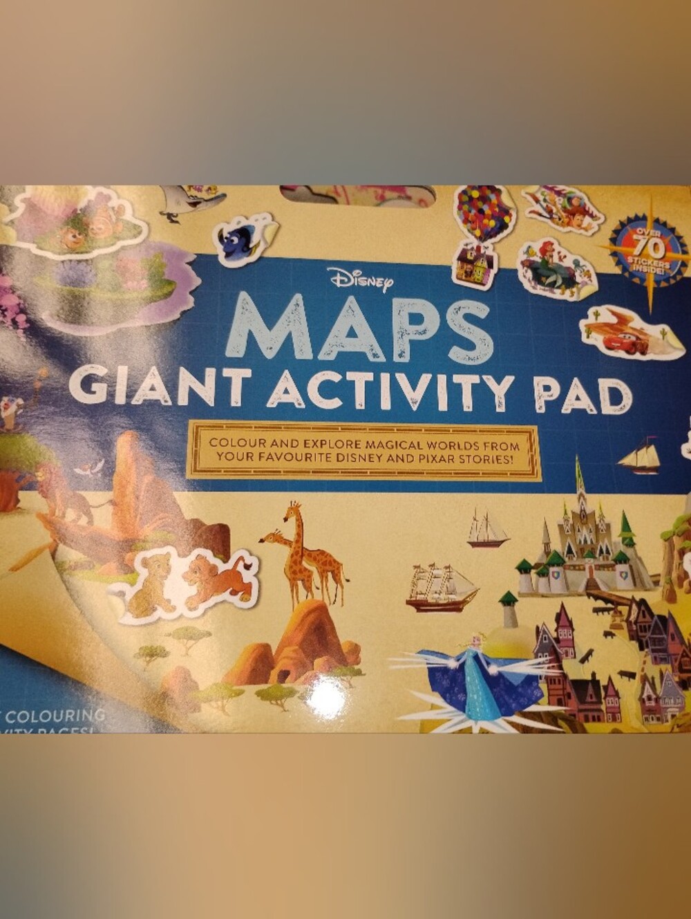 Disney MAPS Giant Activity Pack - Blue and Cream